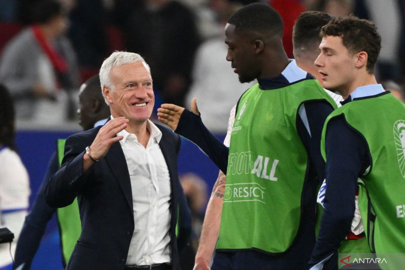 Didier Deschamps puas dengan kemenangan Prancis saat laga pembuka Euro 2024