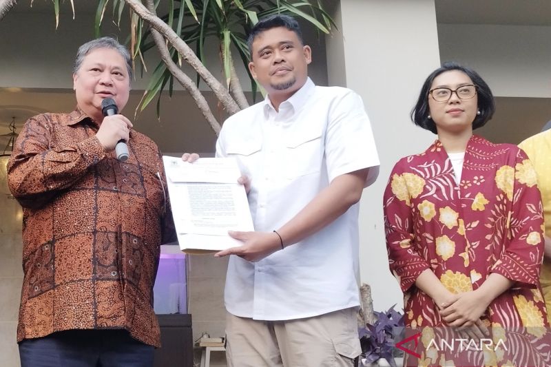 Ketua Umum Golkar sodorkan nama Sekar Tandjung dampingi Bobby Nasution maju pilkada Sumut