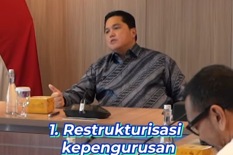 Erick Thohir minta 3 hal dijalankan untuk benahi liga