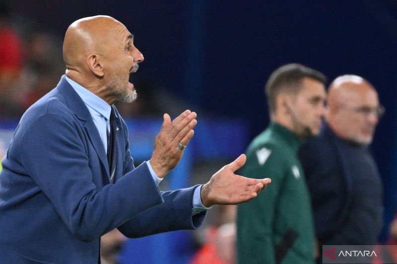 Spalletti nilai pemain Italia lamban jadi faktor kekalahan dari Spanyol