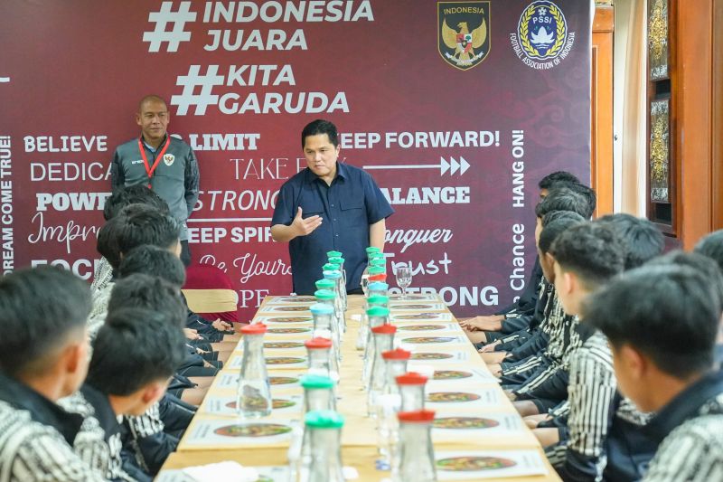 Ketum PSSI puji kekuatan fisik dan mental tim Garuda Muda U-16