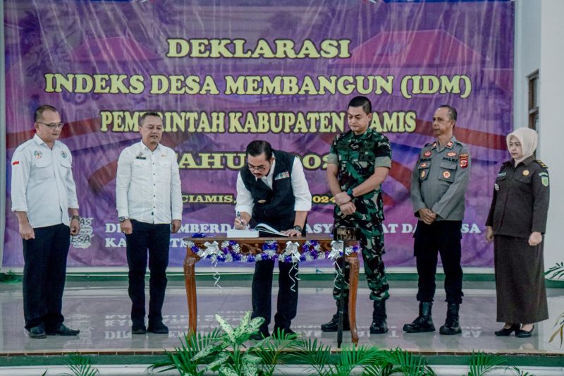 210 desa di Ciamis masuk kategori Desa Mandiri