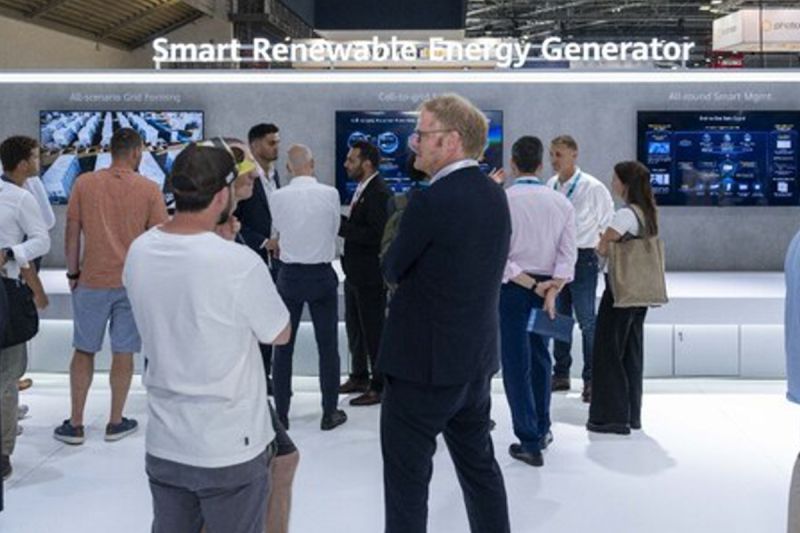 Smart Renewable Energy Generator, safety and digitalization, Huawei