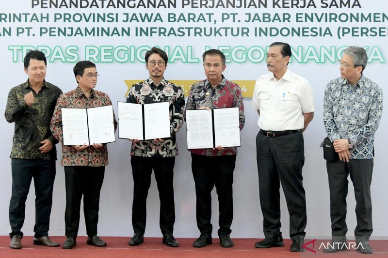 PKS Pembangunan dan Pengelolaan TPPAS Regional Legok Nangka ditandatangani