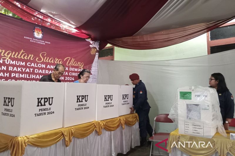 Tingkat partisipasi pemilih PSU Kota Cirebon capai 91 persen