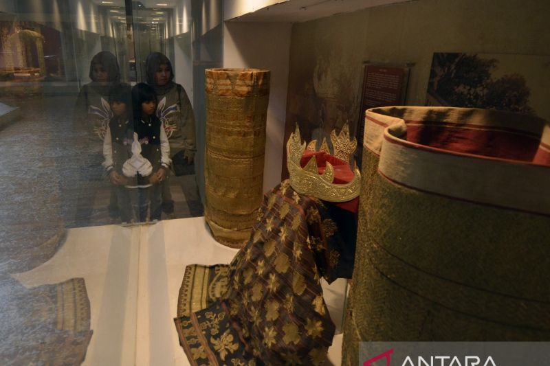 Mengisi libur sekolah di Museum Lampung