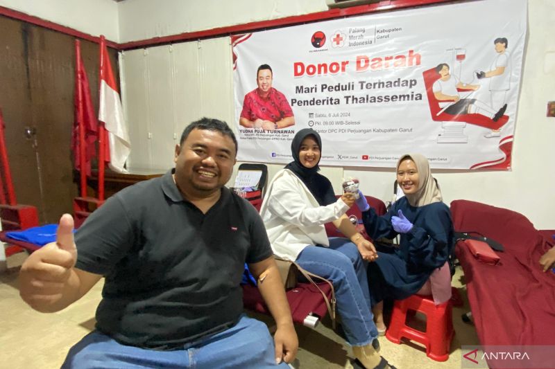 PMI Garut gencarkan gerakan donor darah penuhi kebutuhan pengidap thalasemia