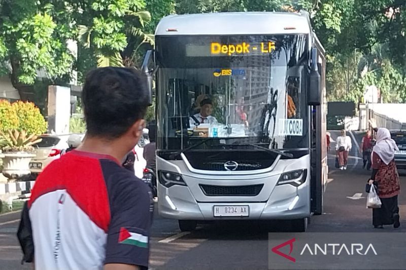 Biskita Trans Depok beroperasi dari pagi hingga malam