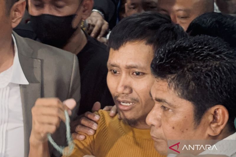 Pegi Setiawan akhirnya keluar dari tahanan Polda Jabar di Bandung