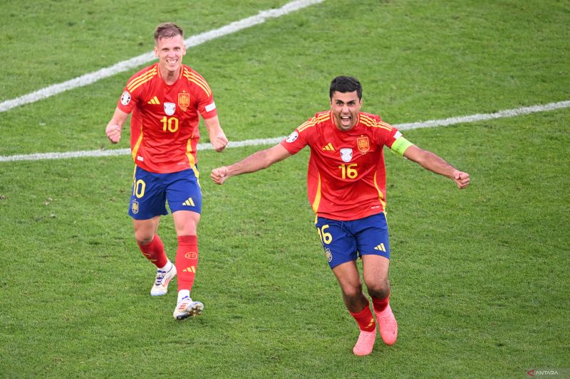 Euro 2024 - Rodri tegaskan Spanyol tak takut hadapi Prancis di semifinal