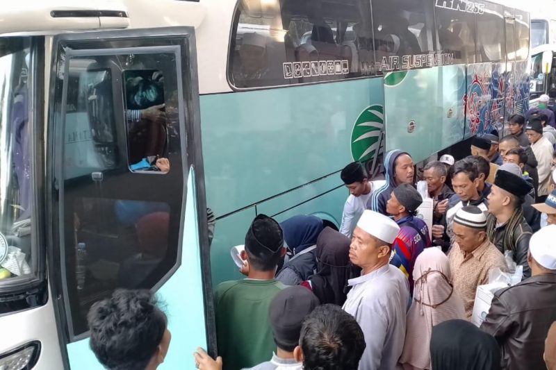 440 peserta haji telah kembali ke Garut Kamis pagi