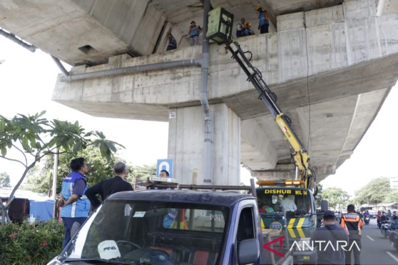 Kota Bogor koordinasi dengan MSJ perbaiki lampu di bawah jalan layang tol BORR