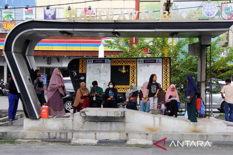 FOTO- Layanan bus Trans Metro Pekanbaru