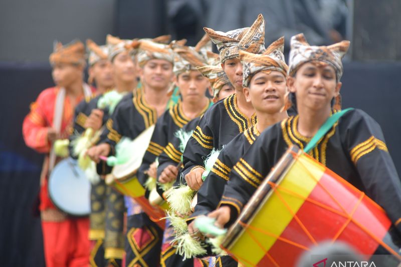 Peserta tambua tansa antusias