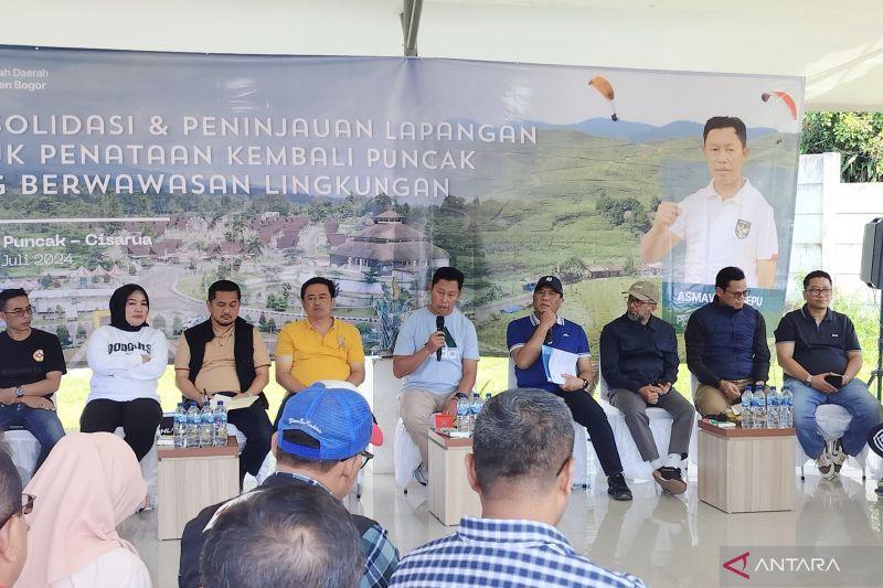 Pj Bupati Bogor temui Wapres pada Senin, paparkan konsep penataan kawasan Puncak