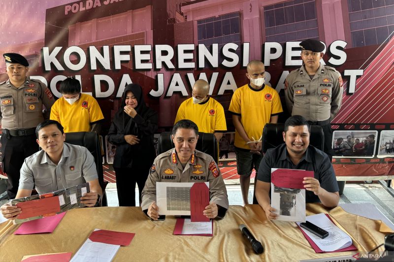 Polda Jabar ungkap sindikat penipuan online modus penjualan motor