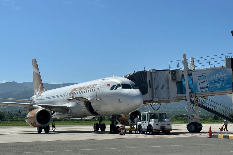 Bandara Mutiara: Rute penerbangan baru Palu-Surabaya muai beroperasi