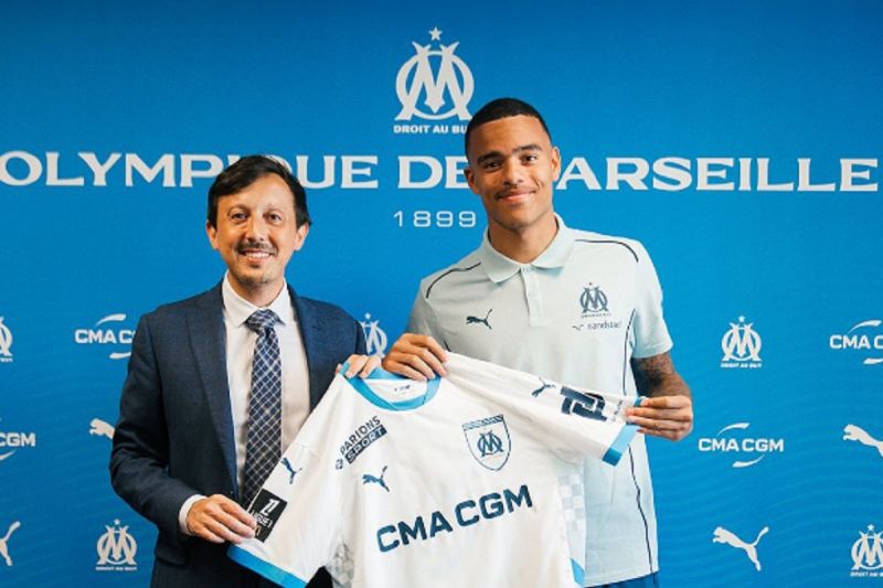 Mason Greenwood dari MU resmi bergabung Marseille