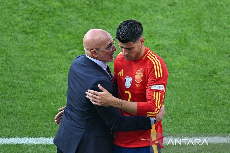 Spanyol tanpa sang kapten Alvaro Morata menuju UEFA Nations League