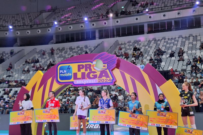 Megawati Hangestri segel gelar pemain terbaik Proliga 2024 usai bawa Jakarta BIN juara