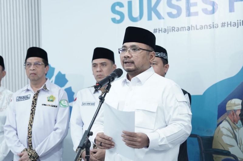 Menag resmi tutup operasional haji 1445 Hijriah