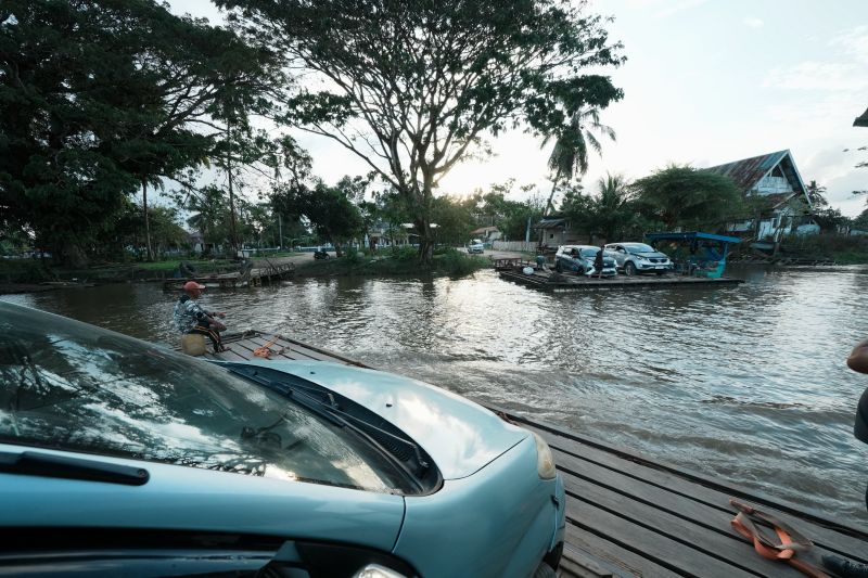 Penyeberangan antar kabupaten di Konawe