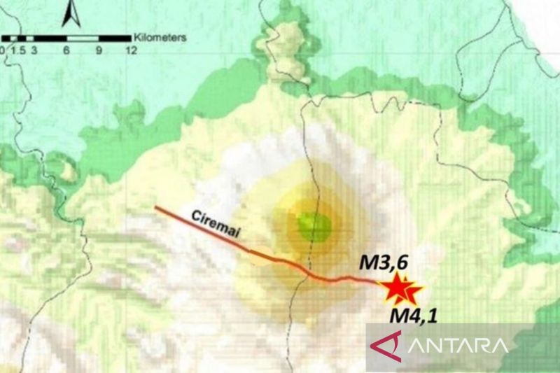 BMKG: Aktivitas sesar Ciremai akibatkan gempa di Kuningan