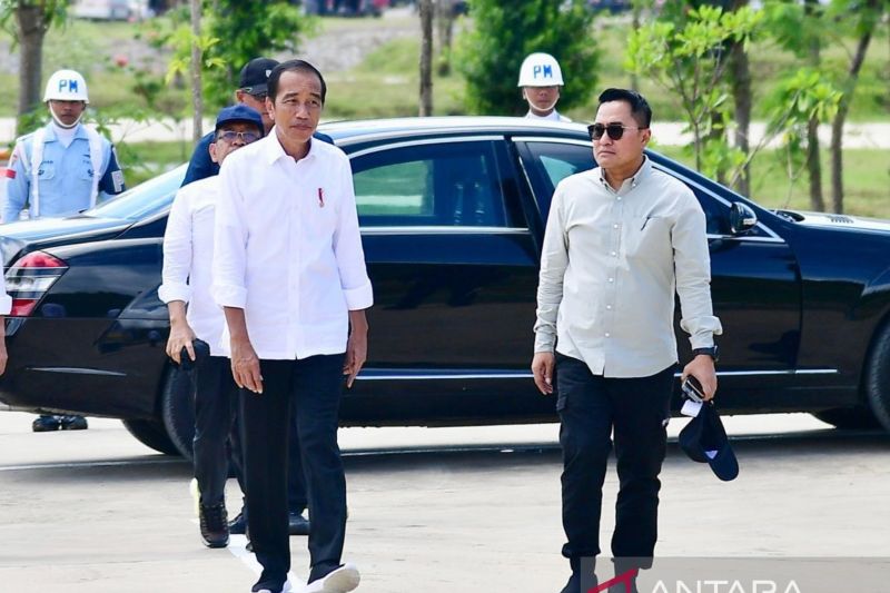 Presiden Jokowi ingin pastikan IKN aman tanpa kriminal