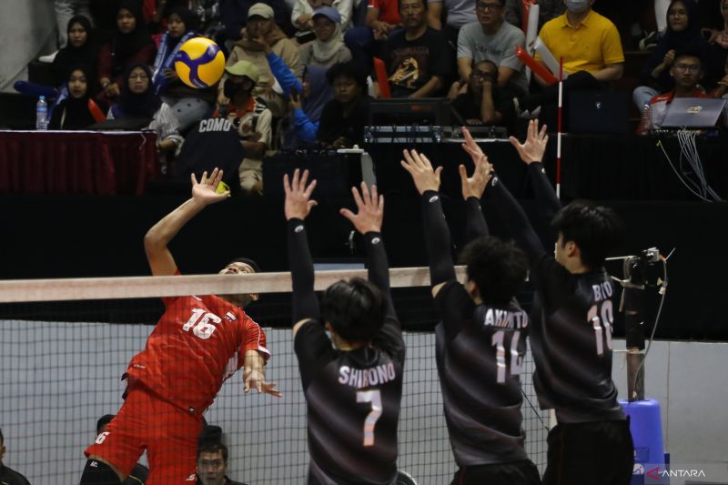 VNL 2025 - Ukraina bungkam Jepang, Iran hajar Argentina