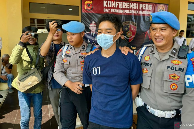 Pelaku eksibisionis terhadap ojek daring ditangkap Polresta Bandung