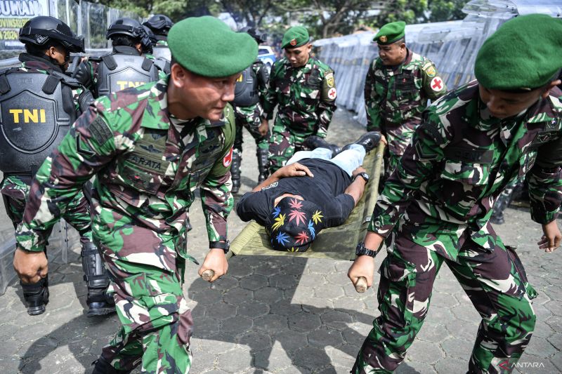 Apel gelar pasukan pengamanan Pilkada serentak Kodam II/Sriwijaya