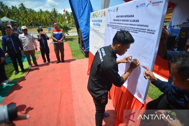 Peluncuran program kelautan dan perikanan di Padang Pariaman