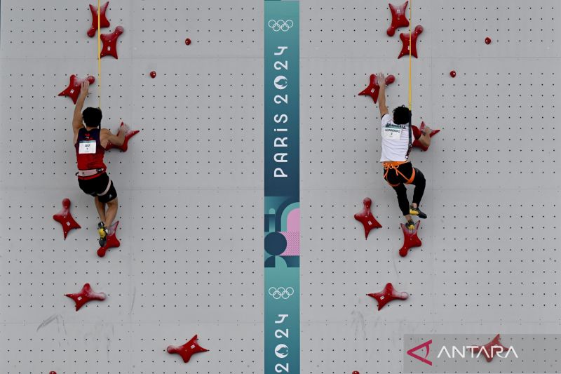 Olimpiade Paris 2024 : Veddriq Leonardo raih medali emas