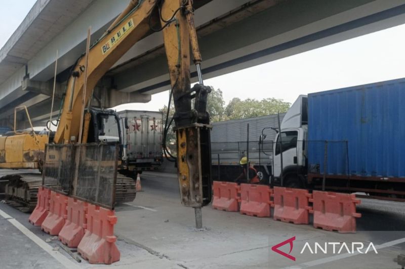 Jasamarga perbaiki KM 62 Tol Jakarta-Cikampek