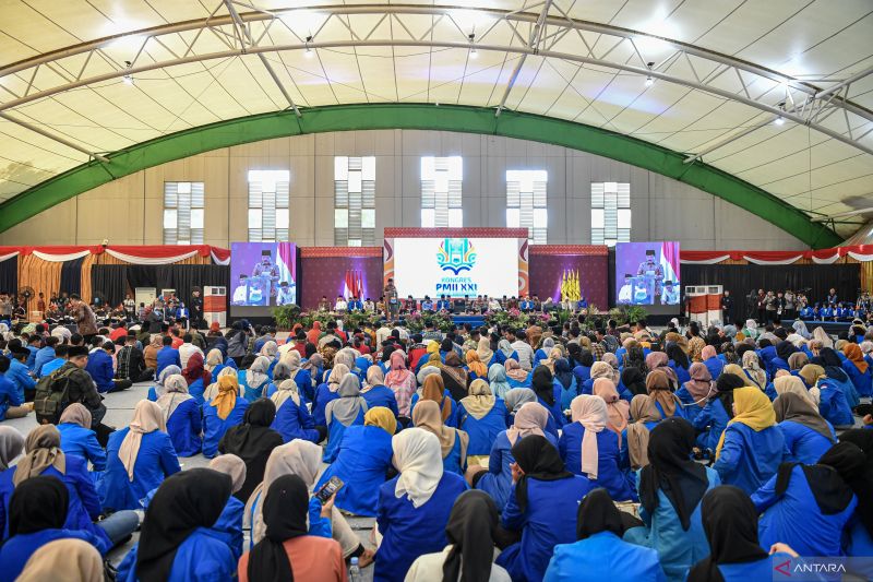 Pembukaan kongres PMII di Palembang