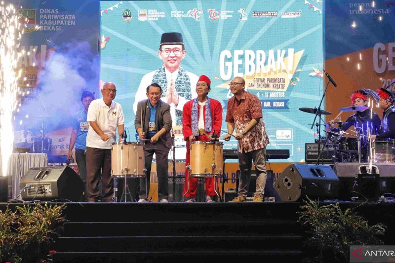 Pemkab Bekasi gelar gebyar pariwisata dan ekonomi kreatif dalam rangkaian HUT RI