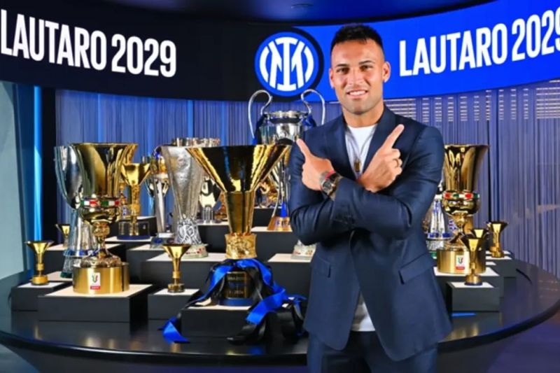 Inter Milan memperpanjang kontrak Lautaro Martinez hingga 2029