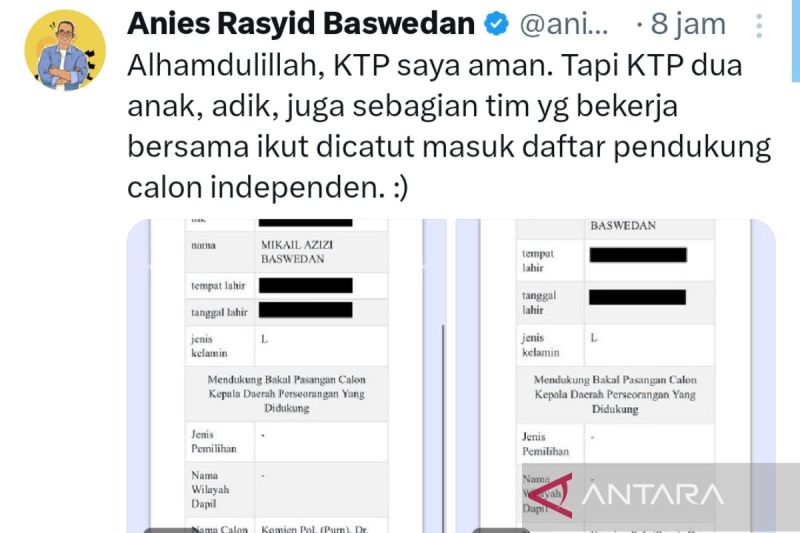 Bawaslu DKI telah terima 70 laporan terkait pencatutan NIK untuk calon perorangan