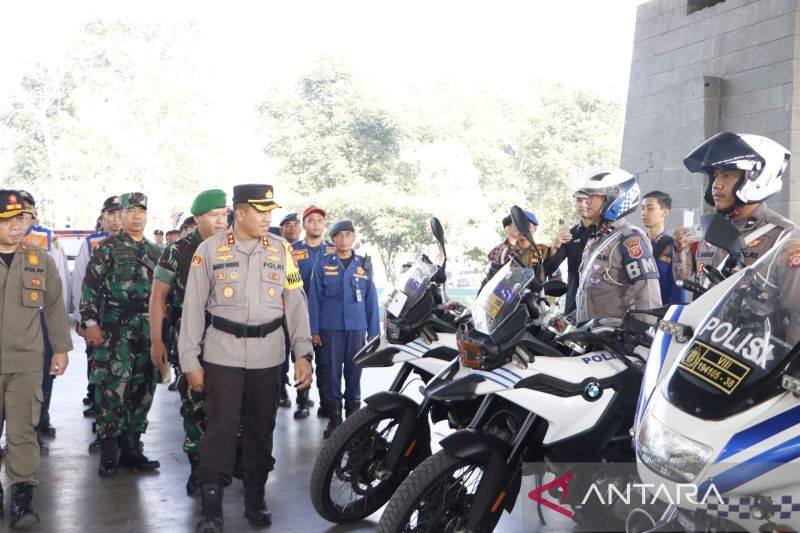 Polresta Bandung terjunkan 1.765 personel untuk pengamanan Pilkada 2024