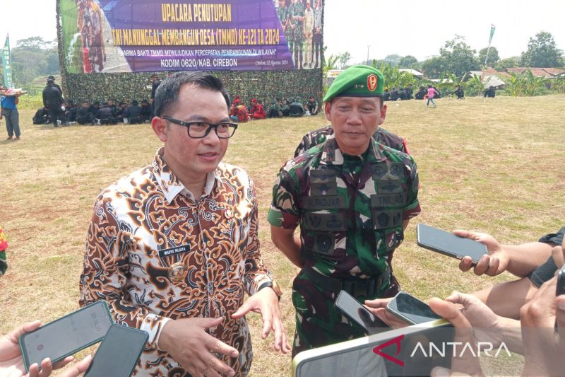 Program TMMD bantu optimalkan sektor pertanian di Cirebon