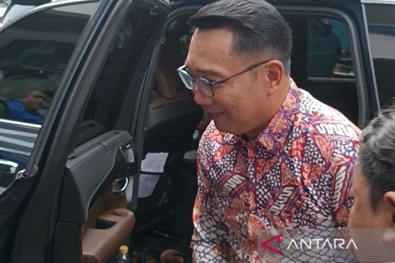 Ridwan Kamil menyambangi DPD Partai Demokrat Jakarta