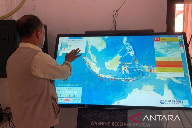 Tiga kecamatan di selatan Cianjur berpotensi terdampak tsunami