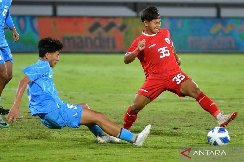 Laga persahabatan, Timnas Indonesia U-17 menekuk India 3-1