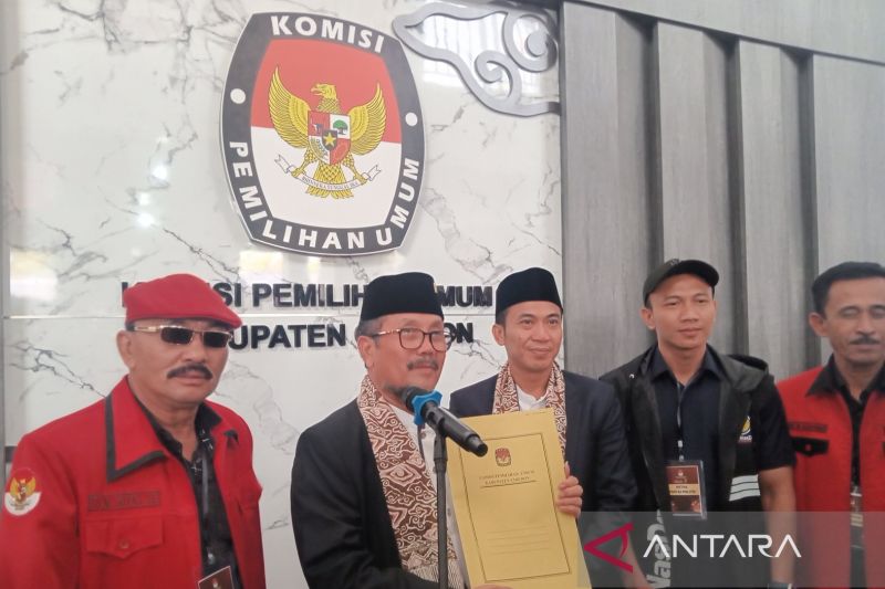 KPU Cirebon: Pasangan Imron-Agus resmi daftar Pilkada 2024