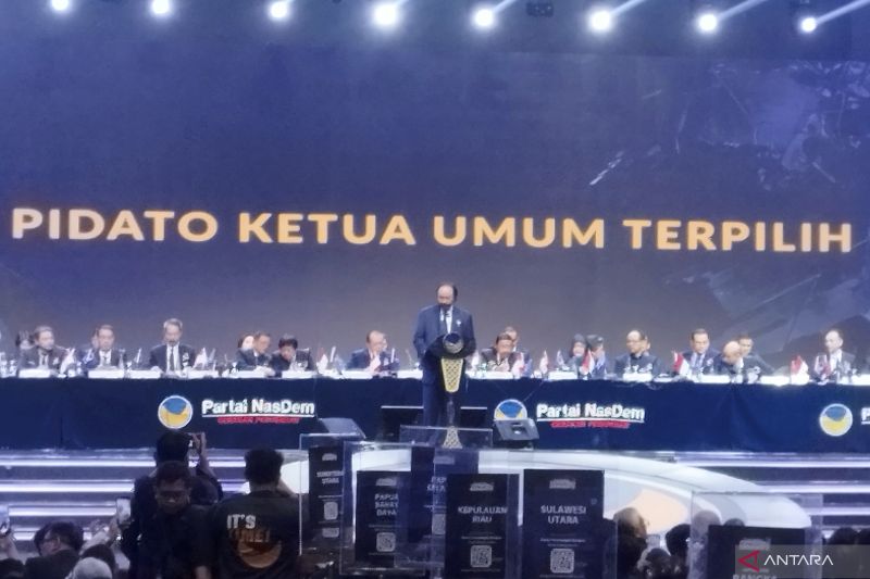 Nasdem tetapkan Surya Paloh kembali menjadi ketua umum periode 2024-2029