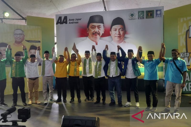 5 parpol deklarasi dukung mantan Kadis PU maju di Pilkada Kabupaten Sukabumi 2024