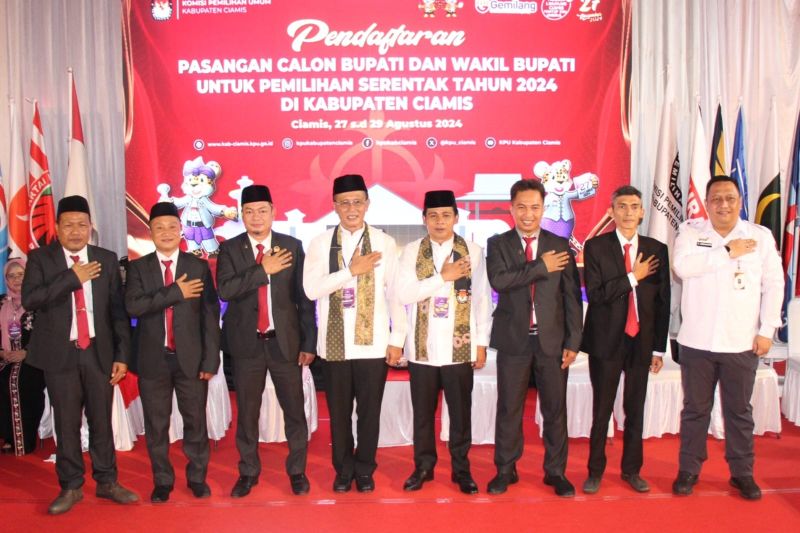 KPU Ciamis sebut hanya ada satu pasangan pendaftar calon peserta pilkada