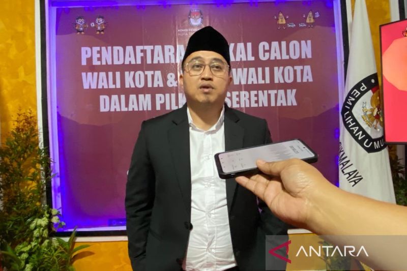 KPU Kota Tasikmalaya terima 5 pasangan calon daftar pilkada