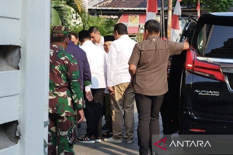 Ma'ruf Amin kunjungi Kantor DPP PKB jelang adanya isu muktamar tandingan