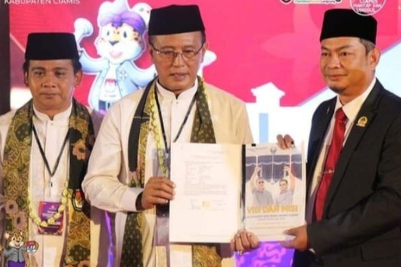 KPU Ciamis nyatakan berkas pendaftaran pasangan calon penuhi syarat